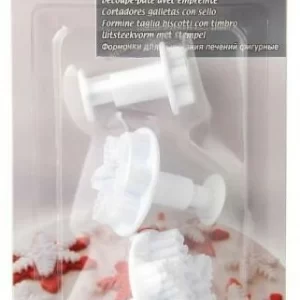 Dr. Oetker Dekorausstecher “Schneeflocke”, 3er Set 8