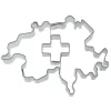 Städter Ausstechform Kontur Schweiz Mit Kreuz 8,5 Cm 5