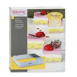 Städter Backrahmen Rechteck 24–46 X 20–38 Cm / H 6 Cm Verstellbar 9