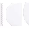 Städter Backhelfer Teigschaber 11–12,5 Cm Weiß Set, 3-teilig 7