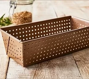 Birkmann Brotbackform, Perforiert Länge 25 X Höhe 7,5 X Tiefe 11,5 Cm 11