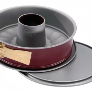 Dr. Oetker Dichte Springform Mit Flach- Und Rohrboden Back-Liebe Bicolor, 28 Cm 6