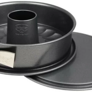 Dr. Oetker Springform Mit Flach- Und Rohrboden Back-Harmonie 24 Cm / 7,5 Cm 9