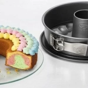 Dr. Oetker Springform Mit Flach- Und Rohrboden Back-Harmonie 26 Cm 13