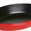 Staub Auflaufform Oval Aus Gusseisen In Kirschrot 21 X 13 Cm 8