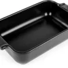 Appolia Auflaufform Rechteckig In Satin-schwarz 22 Cm / 0,85 Liter 34