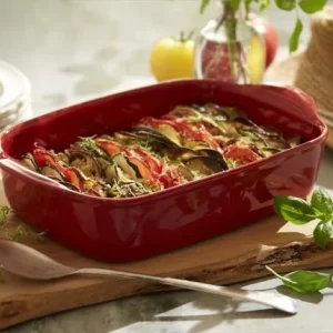 Emile Henry Gratinform Ultime Rechteckig In Granatapfel 30 X 19 X 6,5 Cm 24