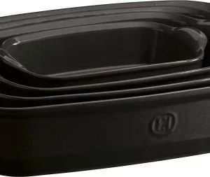 Emile Henry Gratinform Ultime Rechteckig In Fusain 42,5 X 28 X 8,5 Cm 22