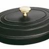 Staub Auflaufform Aus Gusseisen Mit Deckel, Oval 13